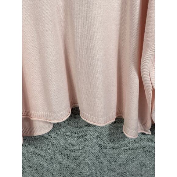 MerSea Catalina Sweater Women’s OS Rolled Hem EUC Pink Quiet Luxury Cozycore - Picture 4 of 15